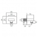 INS-OUTLET-C/P - Rysunek techniczny