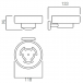 LIF-182-C/P - Rysunek techniczny