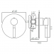 IND-ORI145A-BLK - Rysunek techniczny