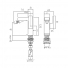 SYN-110-C/P - Rysunek techniczny