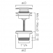 IND-395-BRN - Rysunek techniczny