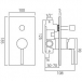 ZOO-147A/SQ-C/P - Rysunek techniczny