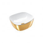 Umywalka ceramiczna nablatowa 40x40 cm - Catalano Gold & Silver - 140APGRLXBO