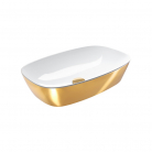 Umywalka ceramiczna nablatowa 60x40 cm - Catalano Gold & Silver - 160APGRLXBO