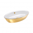 Umywalka ceramiczna nablatowa 72x42 cm - Catalano Gold & Silver - 170VLNBO