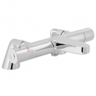Bateria nawannowa z termostatem Axces by Vado - kolekcja Sirkel - AX-SIR-131T-CP