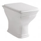 Miska WC stojąca z odpływem ściennym, 36x54 cm - Artceram Civitas - CIV003