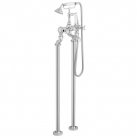 Bateria wannowa wolnostojąca z zestawem prysznicowym - Booth&Co. - Axbridge - BC-AXB-133-CP