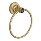 Uchwyt na ręcznik - Mosiądz szczotkowany - Booth&Co. - BC-AXB-181-B-BRS