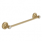 Drążek na ręcznik, szer. 450 mm - Mosiądz szczotkowany - Booth&Co. - BC-AXB-184-45-BRS