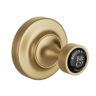 Haczyk łazienkowy - Mosiądz szczotkowany - Booth&Co. - BC-AXB-186-B-BRS