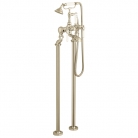 Bateria wannowa wolno stojąca z zestawem prysznicowym - Booth&Co. - Axbridge - BC-AXB-233-BN