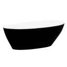 Wanna wolnostojąca Black&White, wym. 160 x 70 cm - BESCO - Goya B&W - WMD-160-GBW