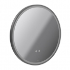 Lustro łazienkowe okrągłe, śr. 60 cm - VADO - Cameo - CAM-M6I-RO-PEW