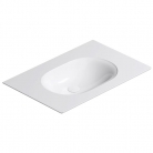 Umywalka ceramiczna wisząca / meblowa 75x50 cm - Catalano Horizon - 175HZ00