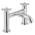 Bateria wannowa dwuuchwytowa, dwuotworowa chromowna - VADO - Elements - ELW-237-CP