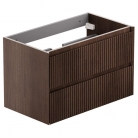 Szafka podumywalkowa z 2 szufladami, szer. 80 cm - VADO - Groove - GRV-F800WH-CW