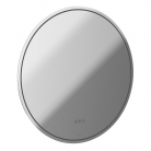 Lustro łazienkowe okrągłe, śr. 80 cm - VADO - Groove - GRV-M8I-FLS-RO