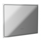 Lustro łazienkowe prostokątne, wym. 80x60 cm - VADO - Groove - GRV-M8I-FLS-SQ