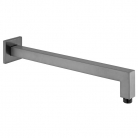 Ramię ścienne kwadratowe do deszczownicy, Gunmetal Szczotkowany PVD - INDIVIDUAL by Vado - IND-EFSA/SQ-BGM