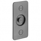 IND-Z128/2-BGM - Bateria prysznicowa 2-drożna podtynkowa z termostatem - INDIVIDUAL by Vado - Gunmetal Szczotkowany