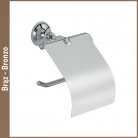 Uchwyt z klapką na papier toaletowy - Linea G - Export - 1210-BR