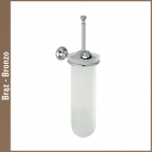 Szczotka WC szklana wisząca - Linea G - Export - 1211VS-BR