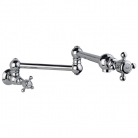 Wylewka kuchenna składana z zaworem ceramicznym (Pot Filler) - Nicolazzi Classic