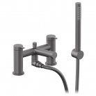 Bateria wannowo-prysznicowa dwuuchwytowa nawannowa - VADO - Safari - SAF-130+K-PEW