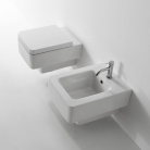 Bidet wiszący 50 cm - Scarabeo, kolekcja Teorema - 8702