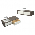 Szafka z szufladami ze zintegrowaną umywalką - Noclaf - Unico 0211
